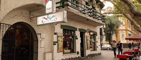 Fachada de la propiedad