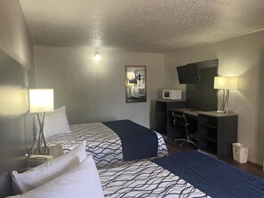 Free WiFi, bed sheets