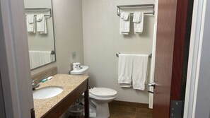 Room, 2 Queen Beds | Bathroom - Pleasant Night Inn Carthage Near Fort Drum (Carthage)
