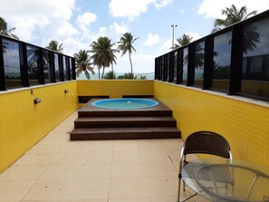 Suite studio, piscine privée, vue sur la mer | Piscine privée