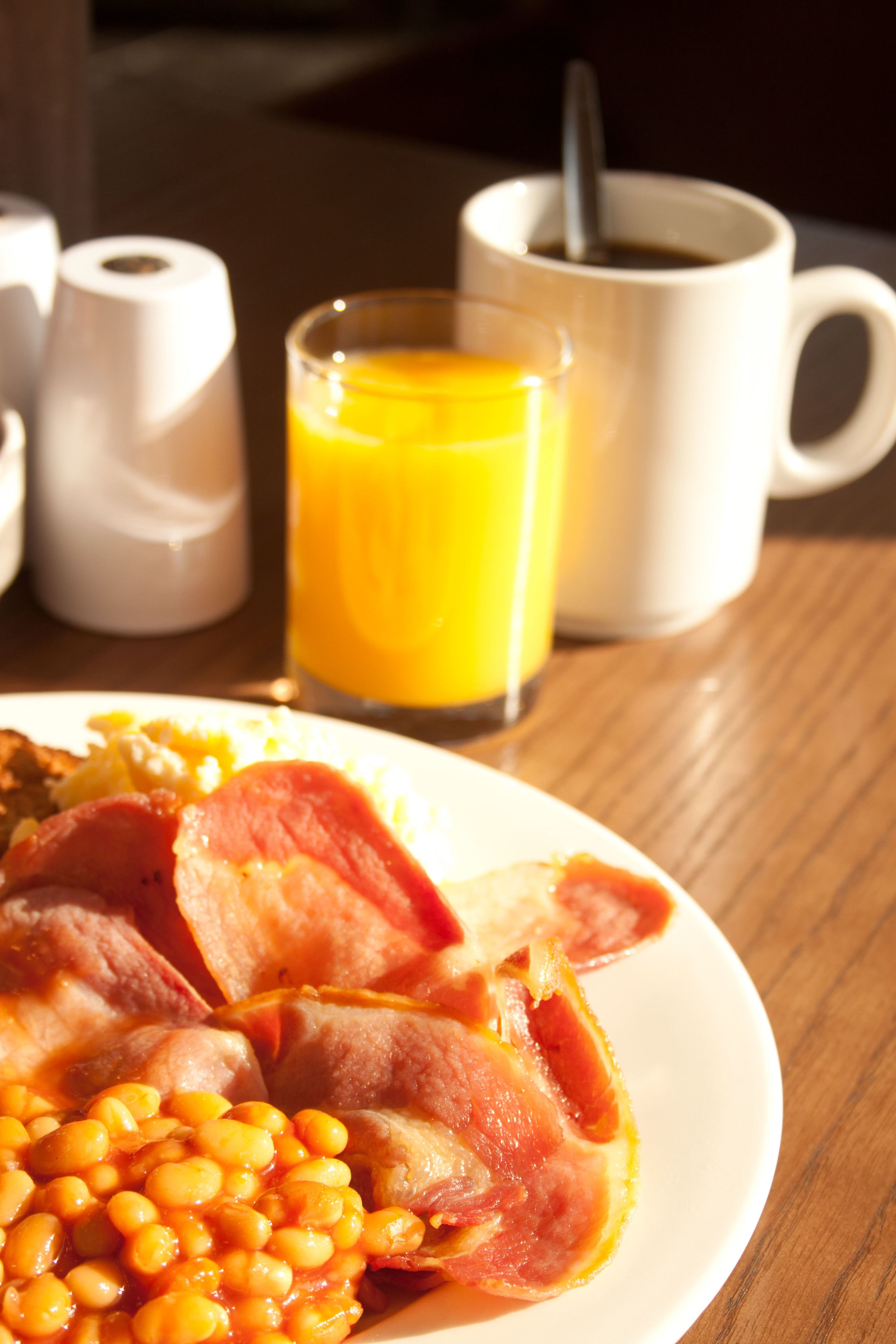 daily continental breakfast (gbp 8.50 per person)