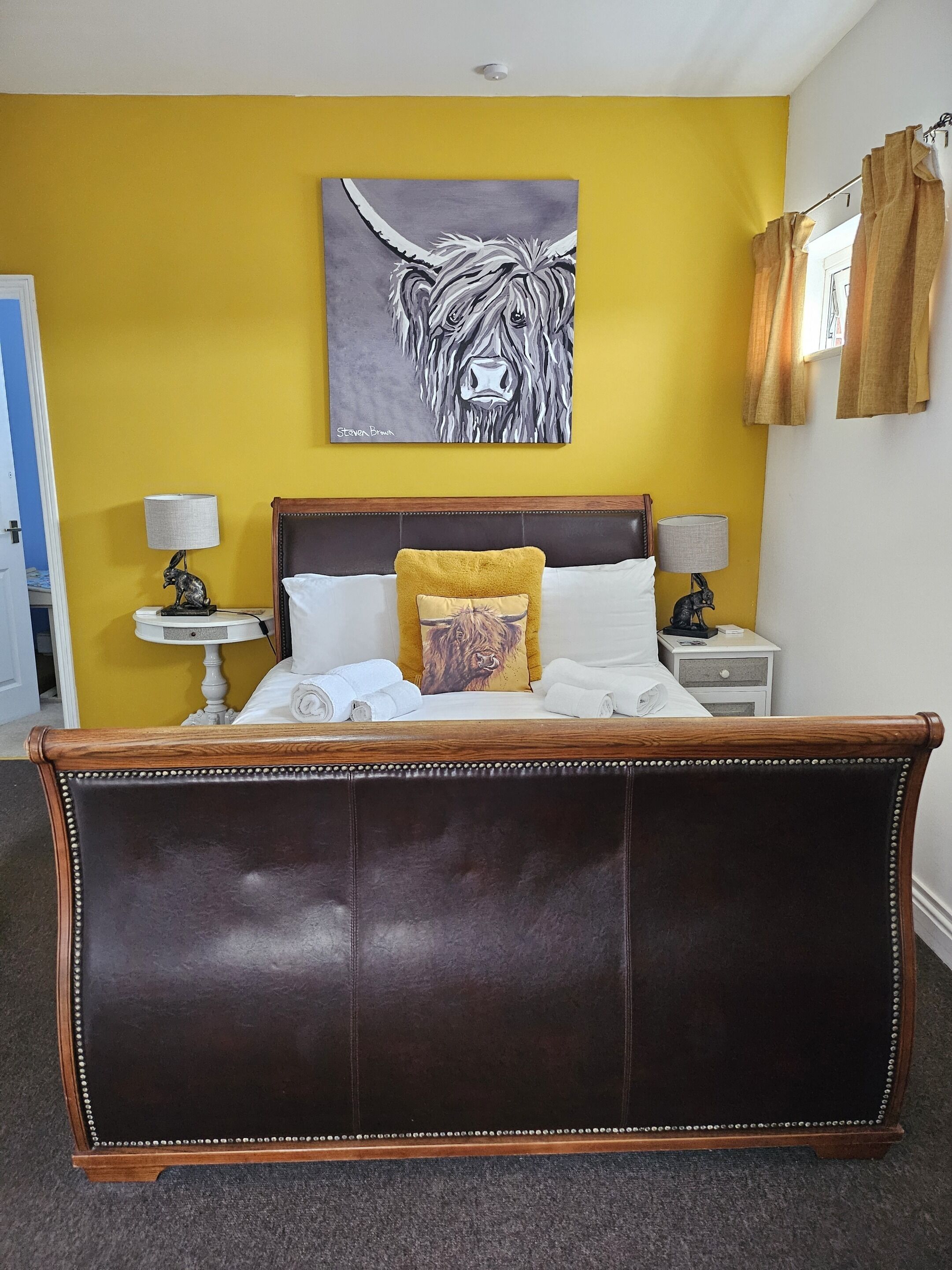 Chambre Double, salle de bains attenante (Holkham)