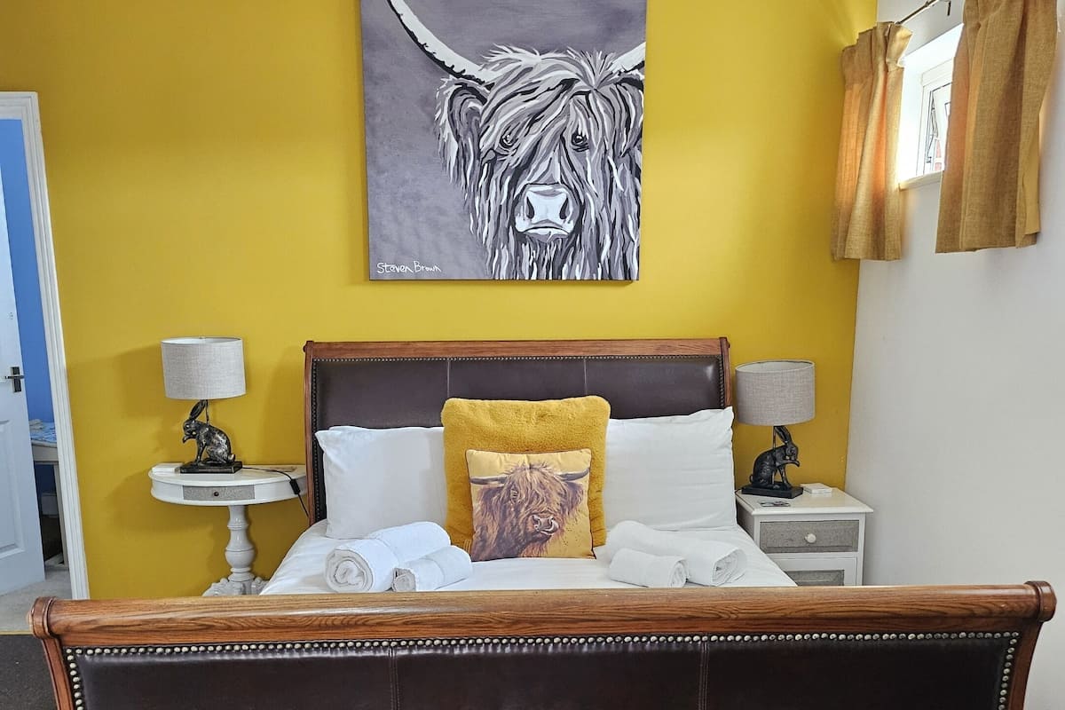 Habitación doble, baño privado (Holkham) | Ropa de cama hipoalergénica y colchones viscoelásticos