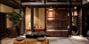Casa tradicional (with hinoki bath) | Cozinha privada | Micro-ondas, cooktop, chaleira elétrica