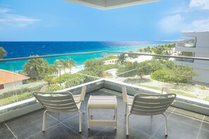Room, 1 King Bed, Oceanfront | Balcony view