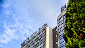 A hotel building with the name "Suite Hotel Sofia" on the facade. - Suite Hotel Sofia (Sofia)