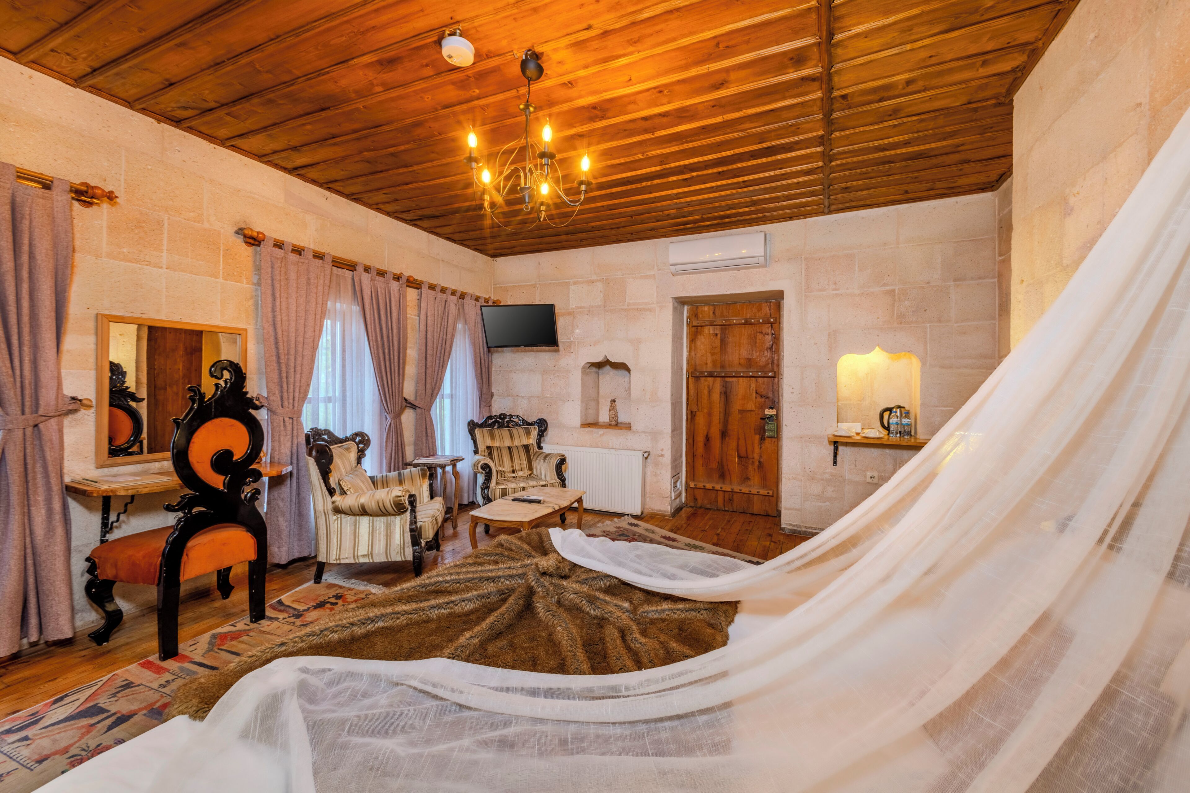 Deluxe Double Room | Frette Italian sheets, premium bedding, Select Comfort beds