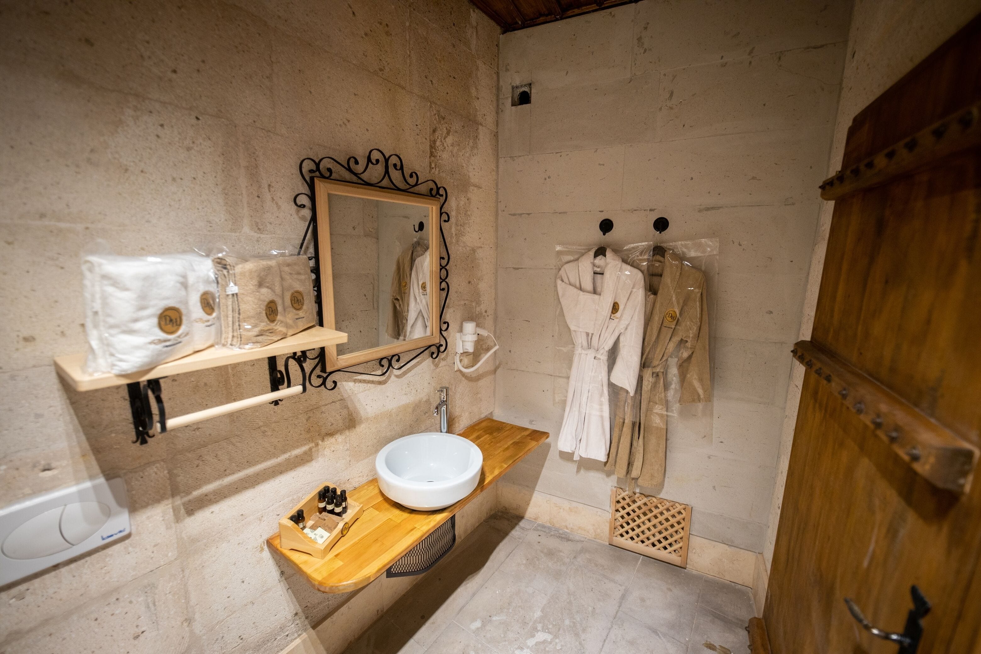 family room | bathroom | shower, free toiletries, hair dryer, bathrobes