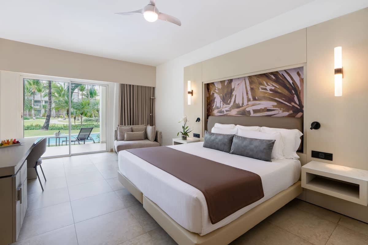 1 chambre, literie de qualité supérieure, couette en duvet d'oie