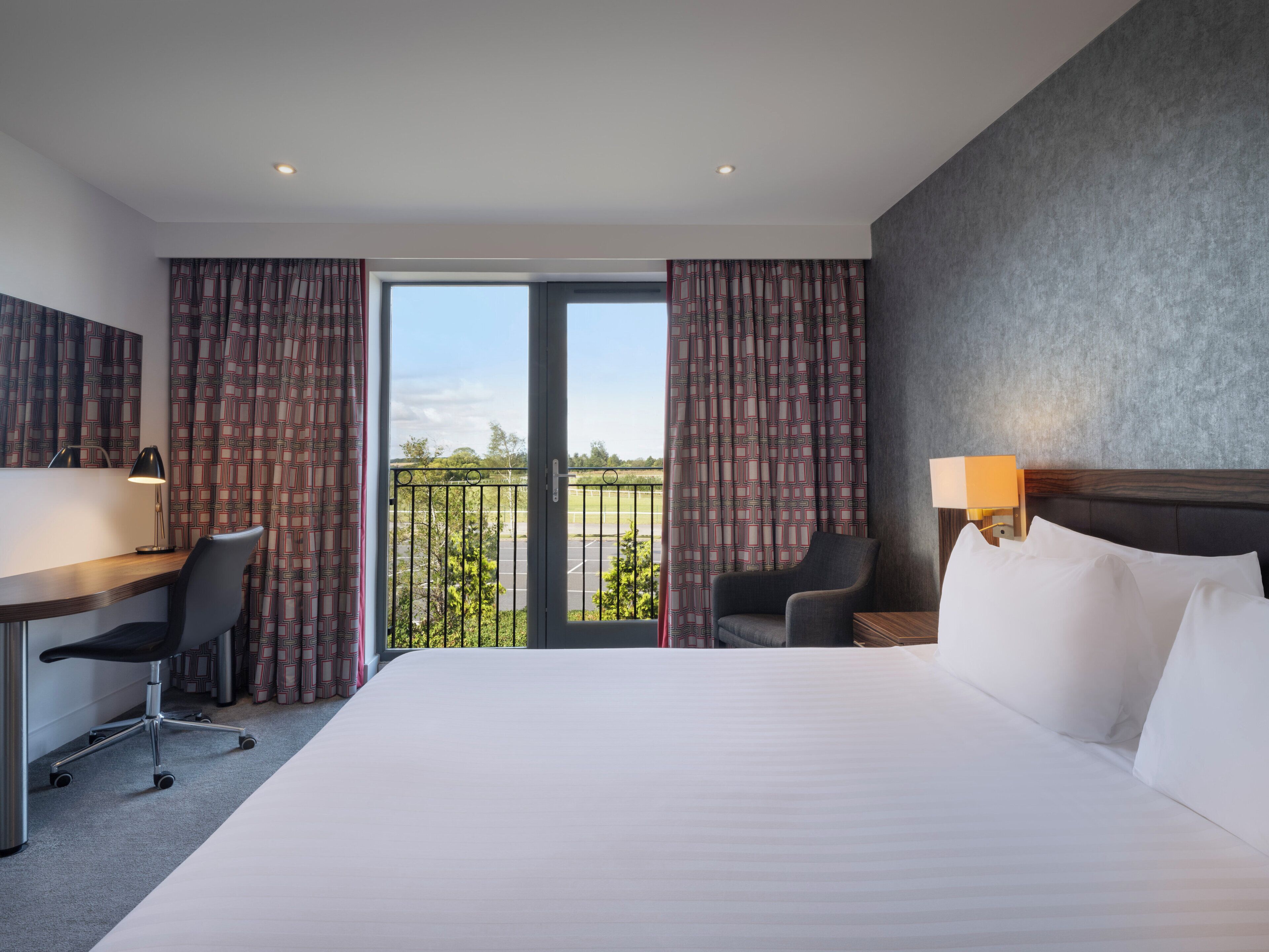 In-room safe, desk, blackout curtains, iron/ironing board