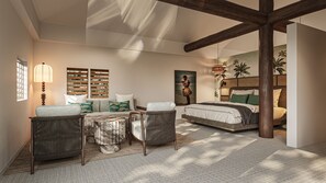 Deluxe Pool Bure | Premium bedding, in-room safe, individually decorated