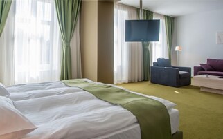 Junior Süit | Banyo | Ücretsiz banyo/kozmetik ürünleri, saç kurutma makinesi, havlu 