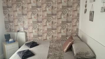 Tremannsrom, eget bad | Sengetøy