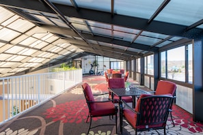 Sala de estar en el lobby