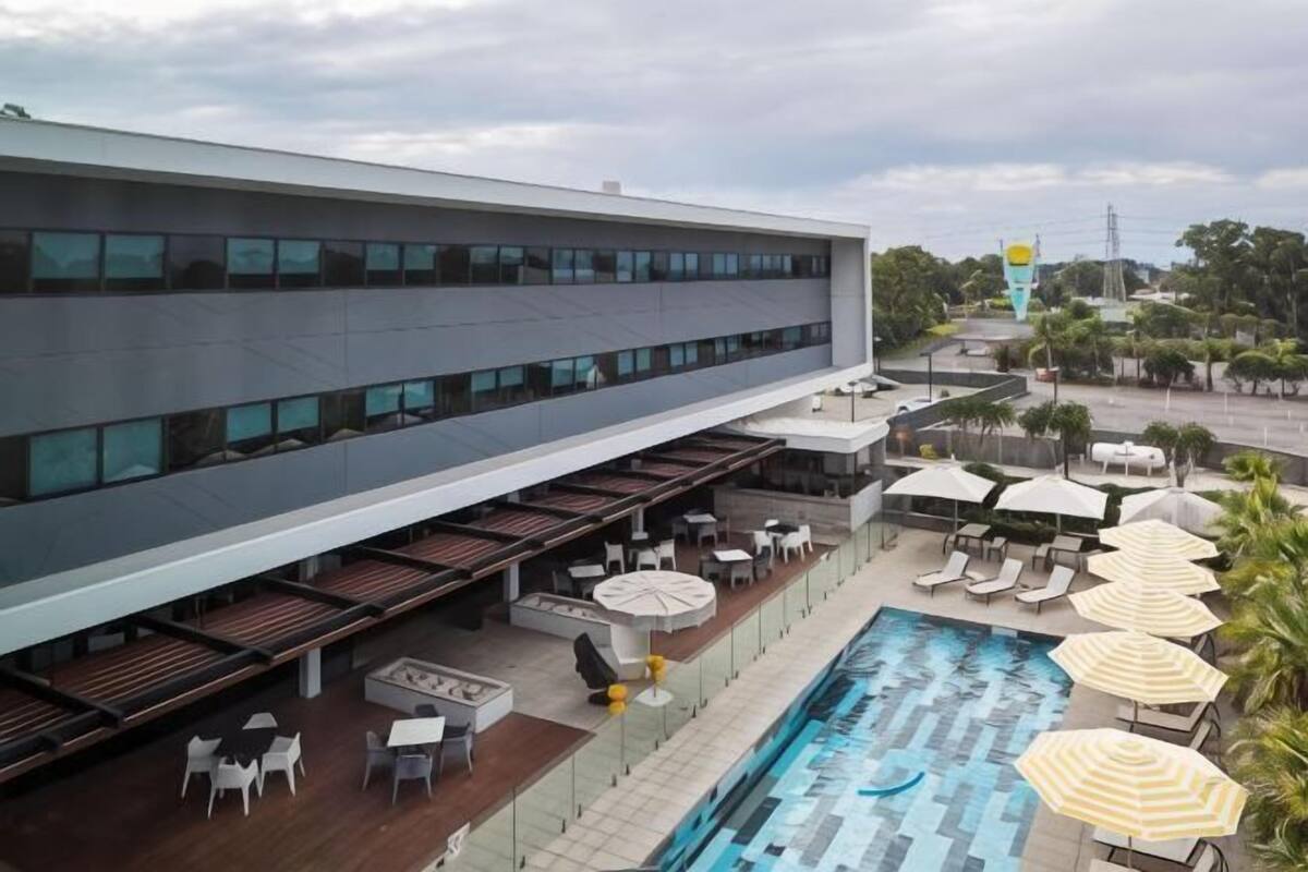 Pool | Outdoor pool, pool umbrellas, sun loungers