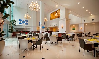 Buffet breakfast for a fee