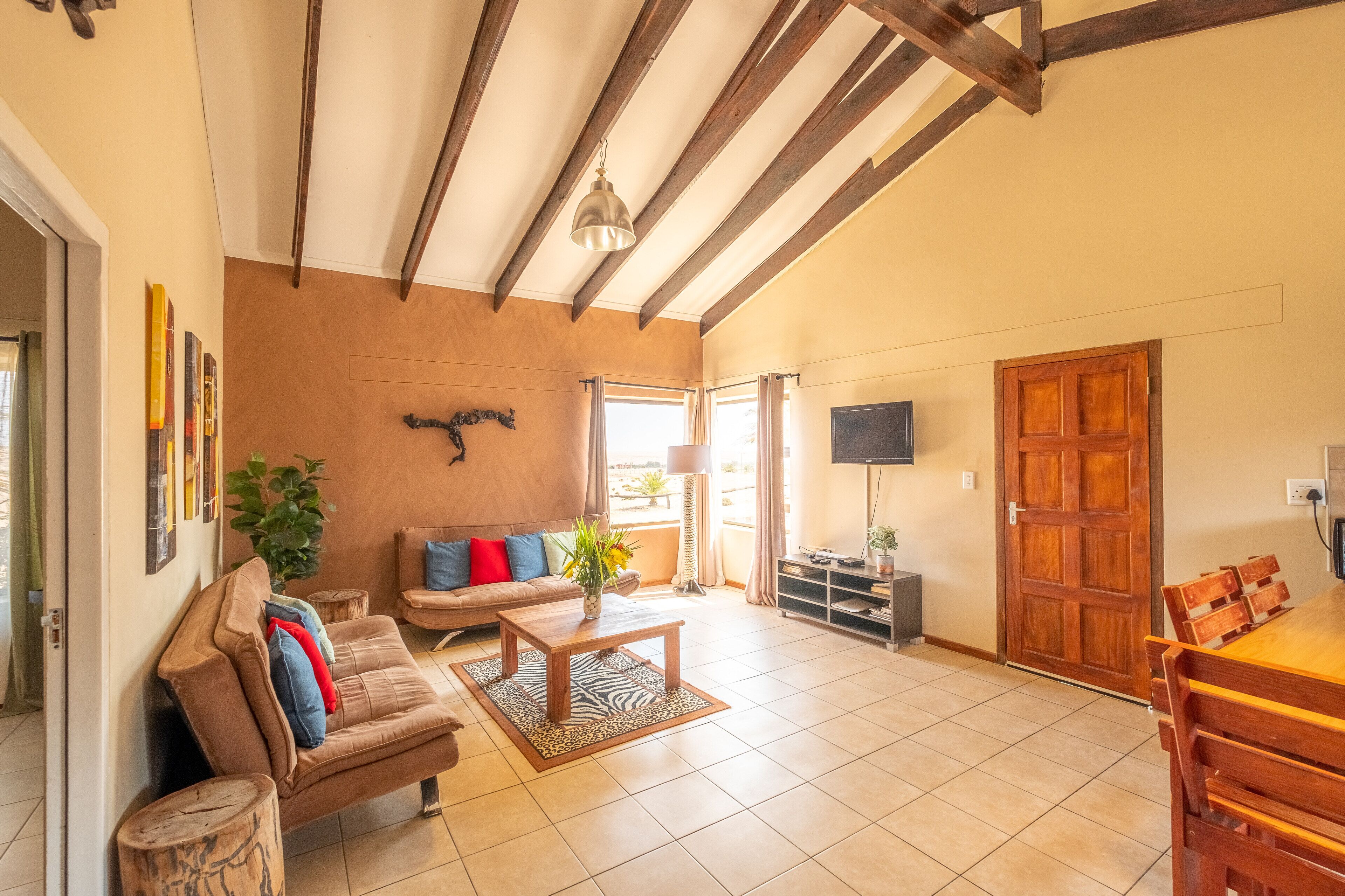 Self-Catering Chalets  | Living area