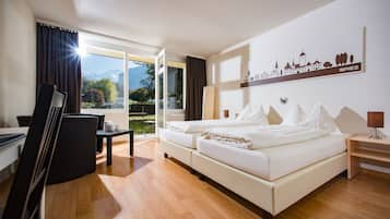 1 habitación y ropa de cama de alta calidad