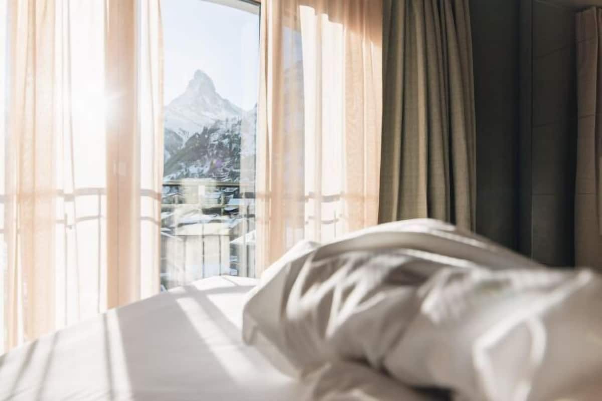 1 chambre, literie hypoallergénique, couette en duvet d'oie, minibar