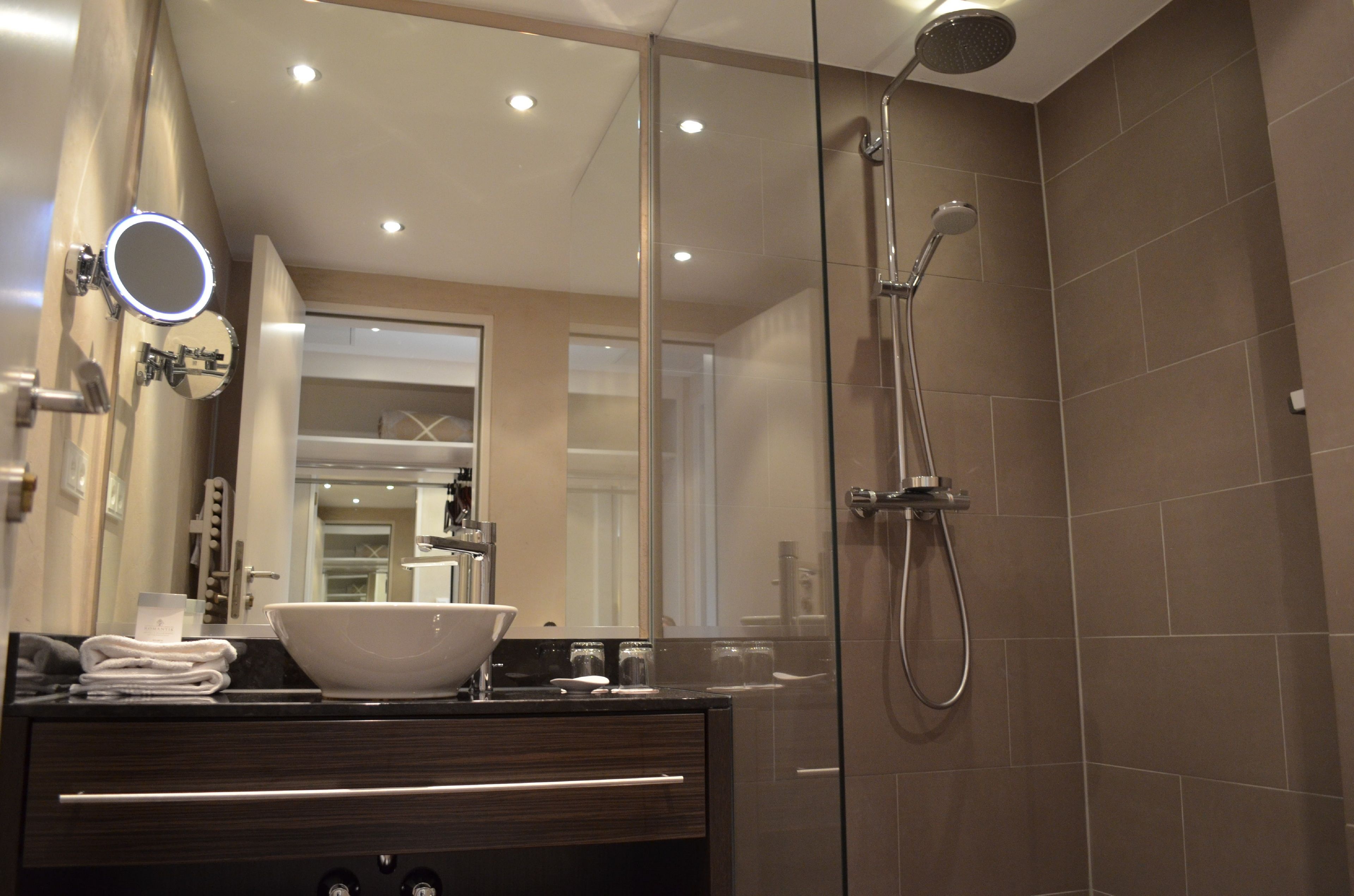 free toiletries, hair dryer, bathrobes, slippers