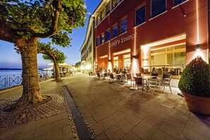 Front of property – evening/night