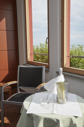 Terrace/patio - Flair Hotel Zum Schiff (Meersburg)