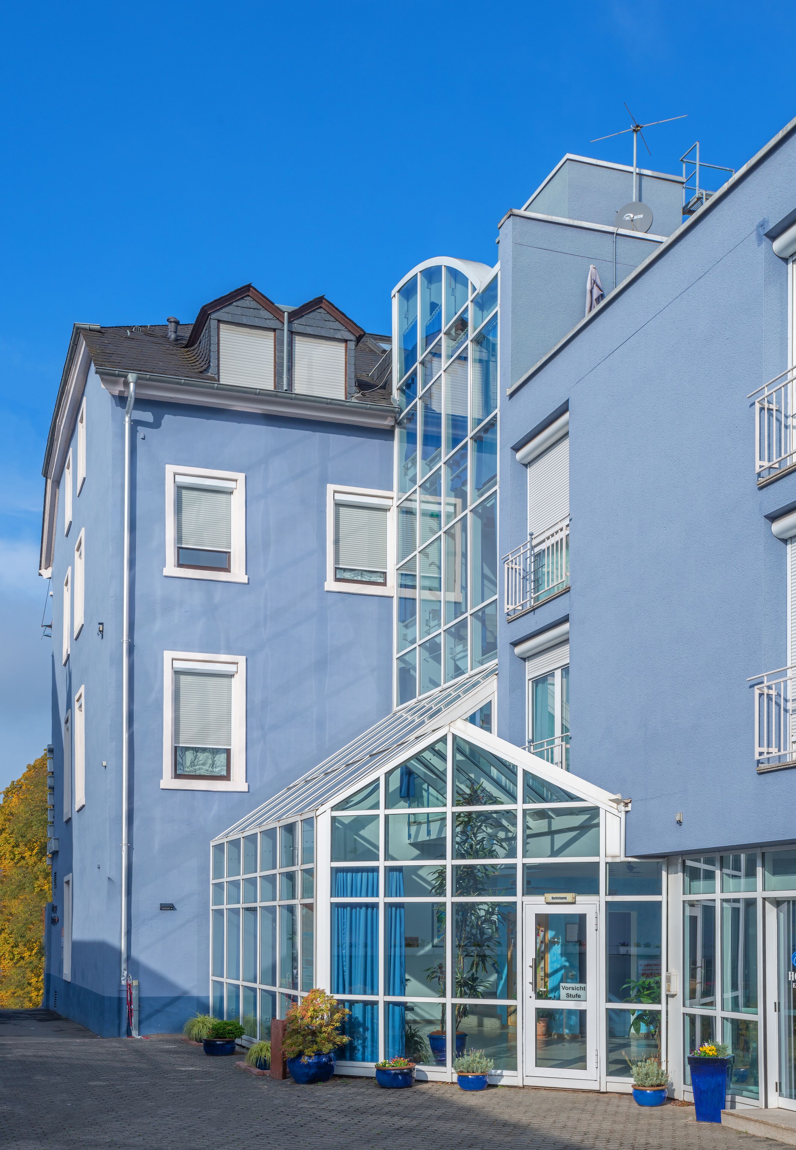 Fachada da propriedade