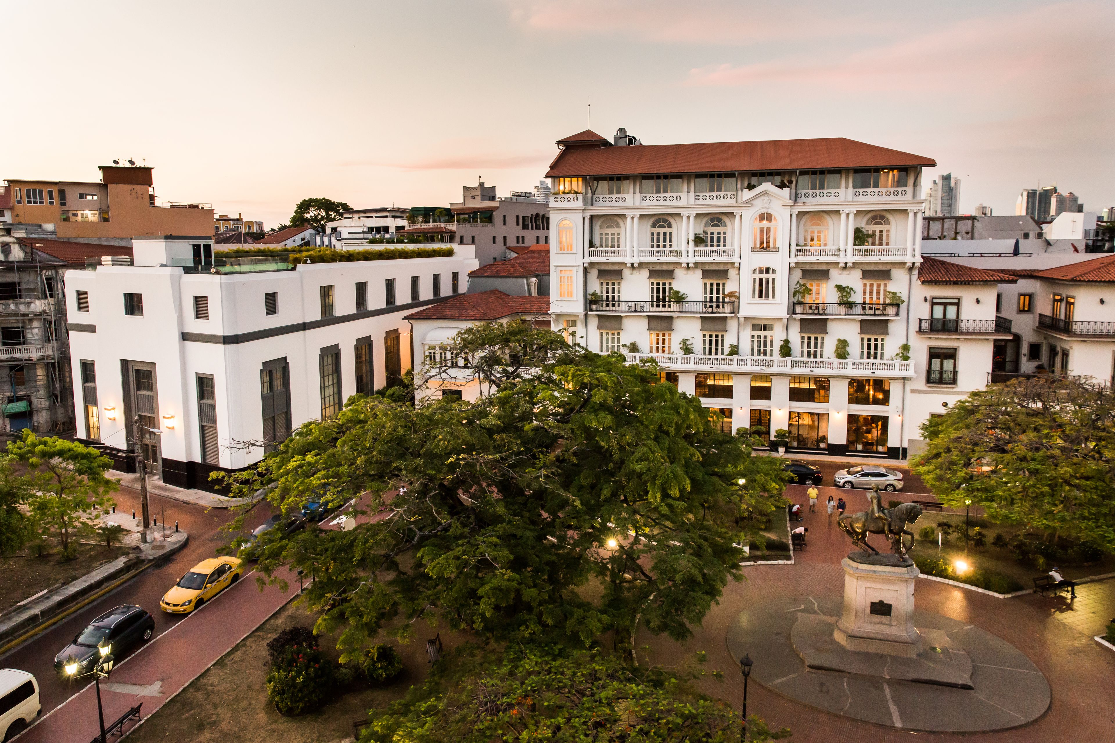 Voorkant van accommodatie