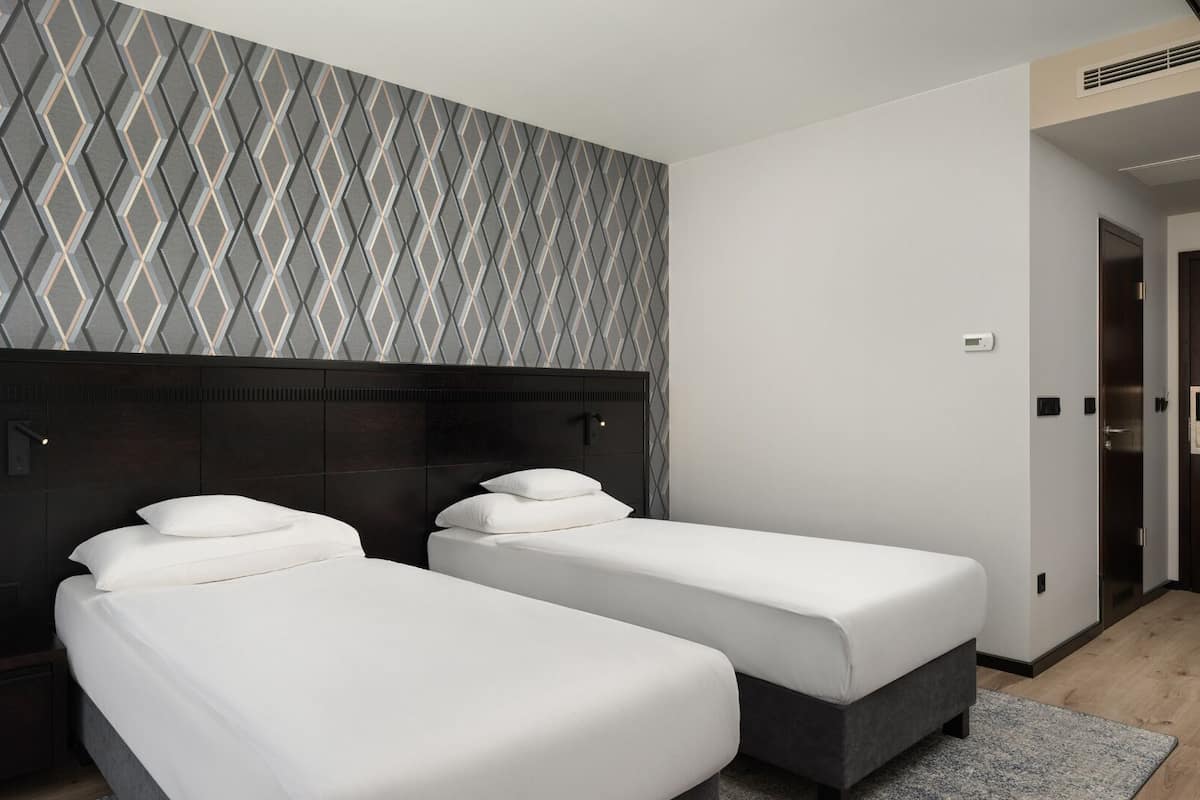 Superior Double Room | Hypo-allergenic bedding, in-room safe, desk, laptop workspace