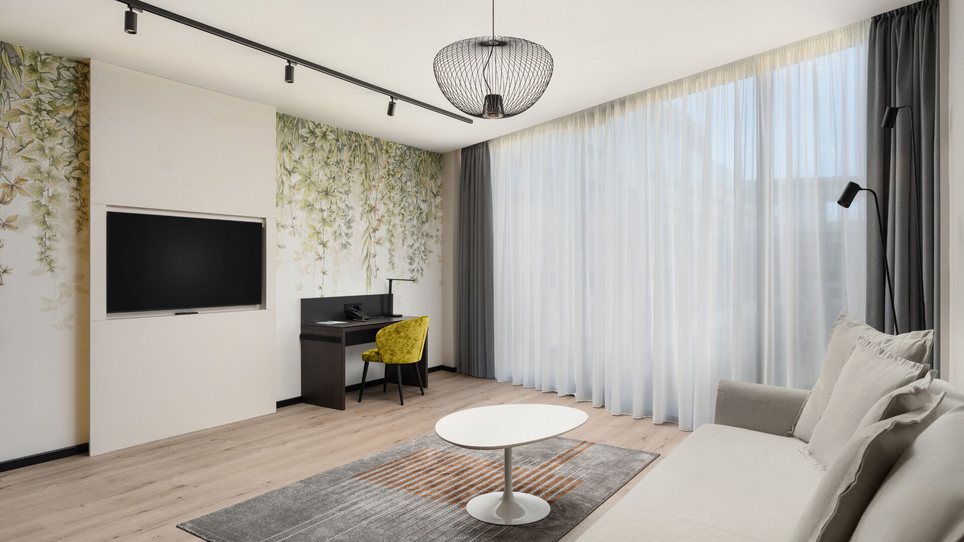Luxe suite, 2 slaapkamers | Woonruimte