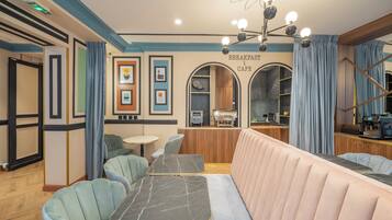 Daily buffet breakfast (EUR 15 per person)