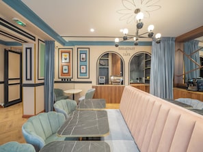 Daily buffet breakfast (EUR 15 per person)