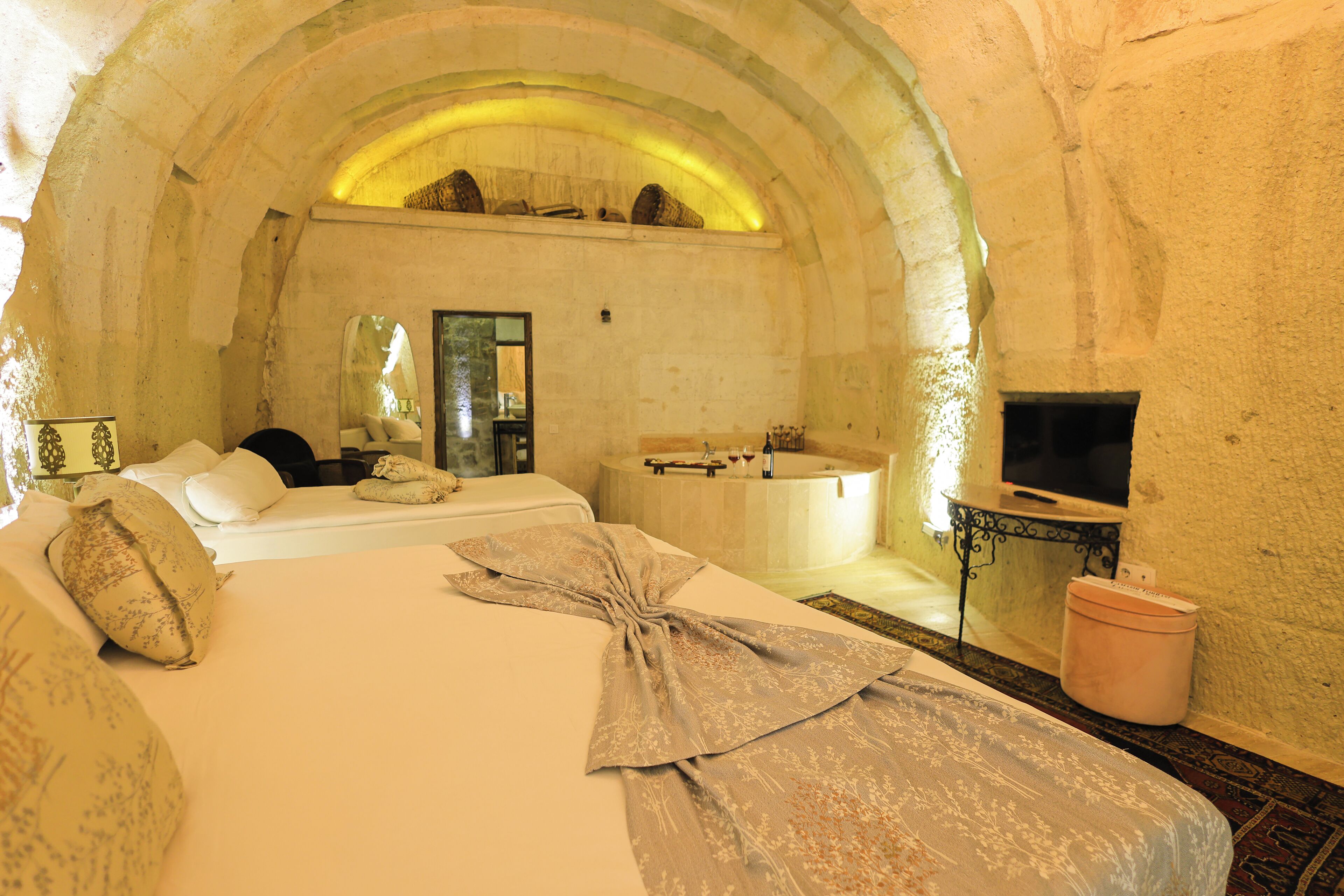 Family Cave Room | Minibar, individuelt design, individuel indretning, lydisolering