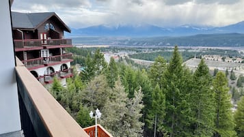 Uitzicht vanaf balkon