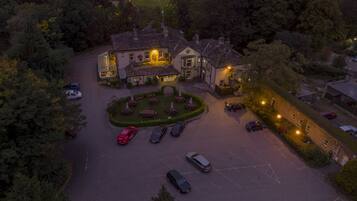 Front of property – evening/night