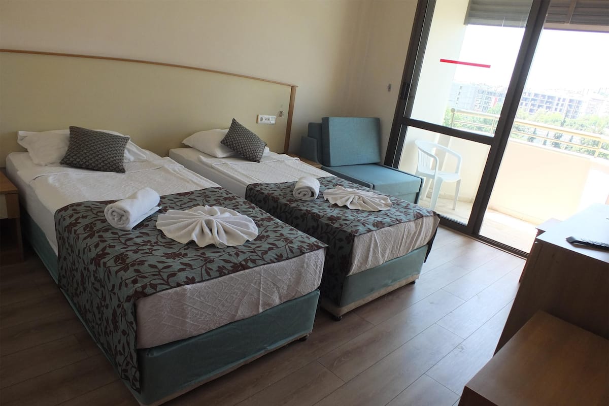 Chambre Ăconomique avec lits jumeaux