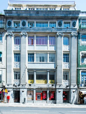 Overnatningsstedets facade