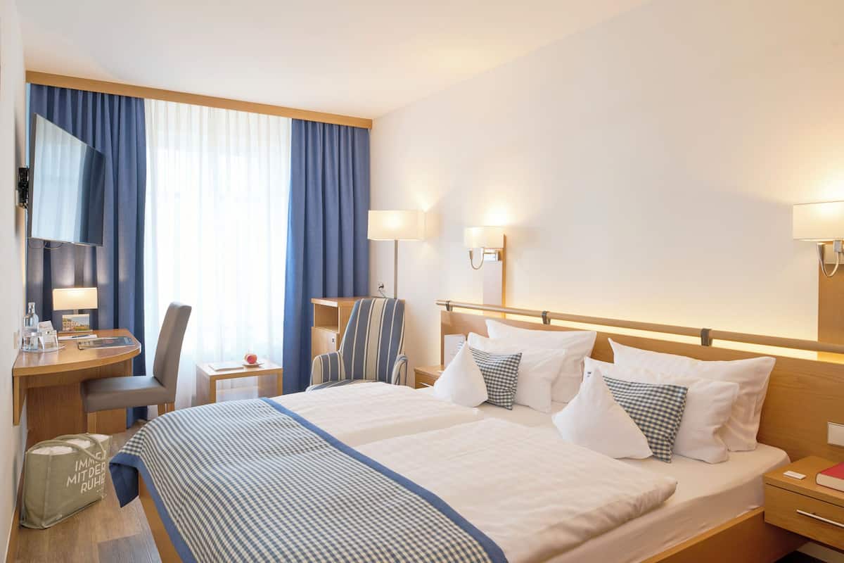Chambre Standard double, vue sur la mer, rez-de-chaussée | 1 chambre, minibar, coffre-fort, décor unique