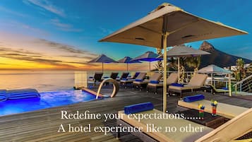 Suite 7, The Royal Suite, 1 King Bed Panoramic Ocean View | View from room