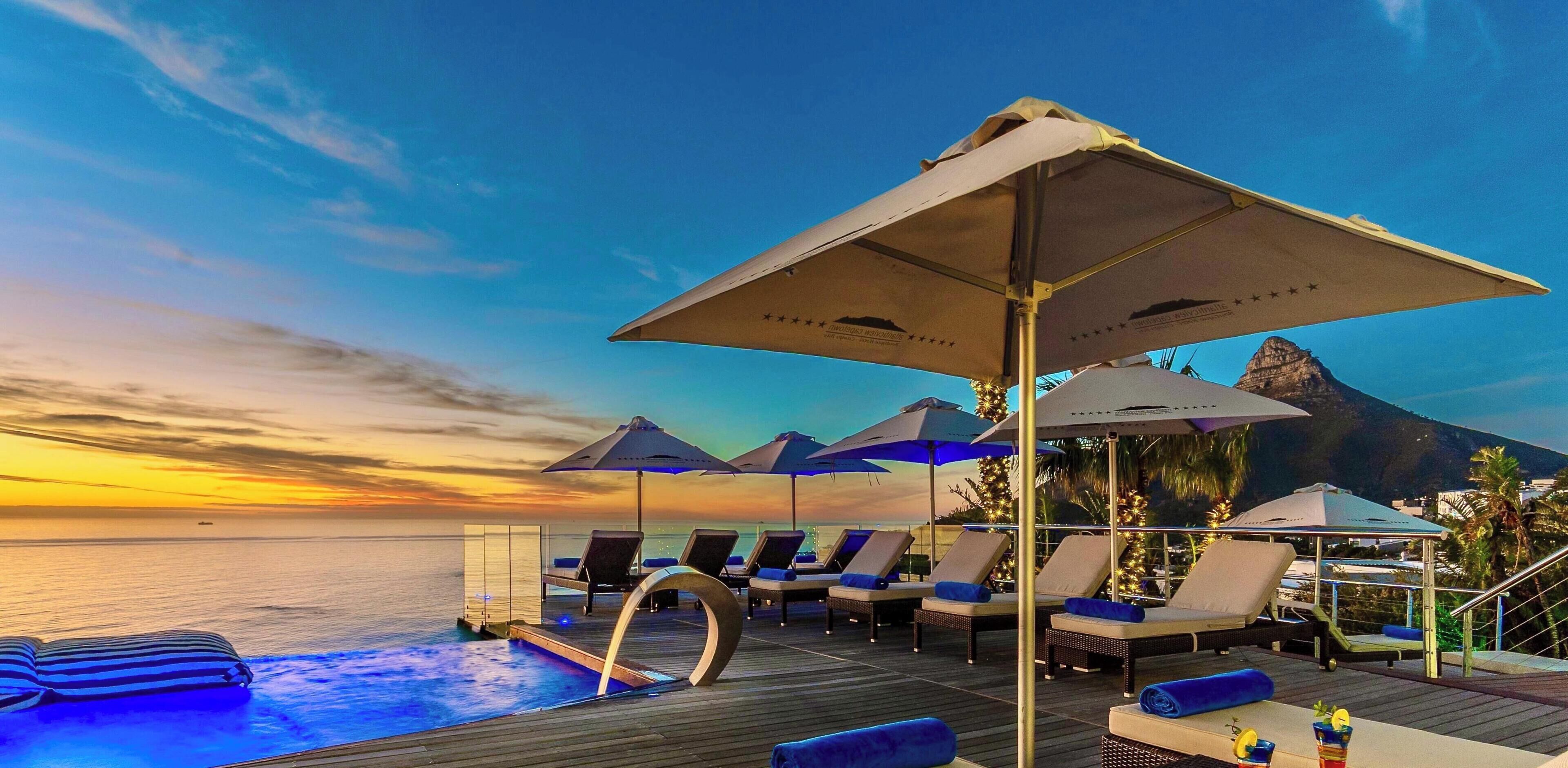 Suite 7, The Royal Suite, 1 King Bed Panoramic Ocean View | View from room