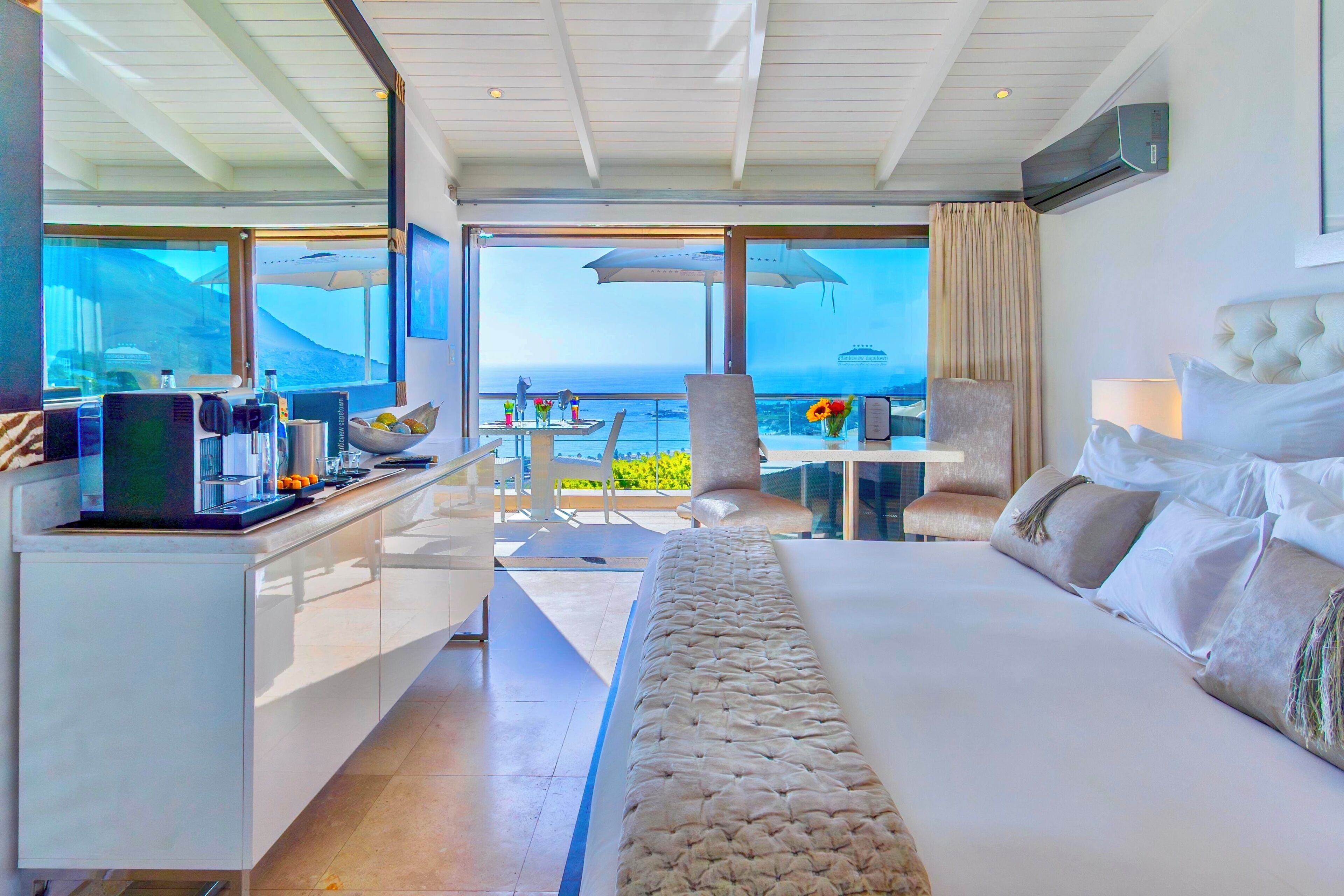 Jr Suite, The Master Bedroom, 1 King Bed, Ocean View | 1 bedroom, Egyptian cotton sheets, premium bedding, down duvets