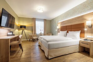 Comfort Room | Hypo-allergenic bedding, minibar, in-room safe, blackout curtains - Hotel Engel (Hamburg)