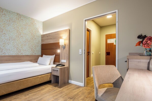 Phòng đơn Economy | Bộ đồ giường kháng dị ứng, minibar, két bảo mật tại phòng 