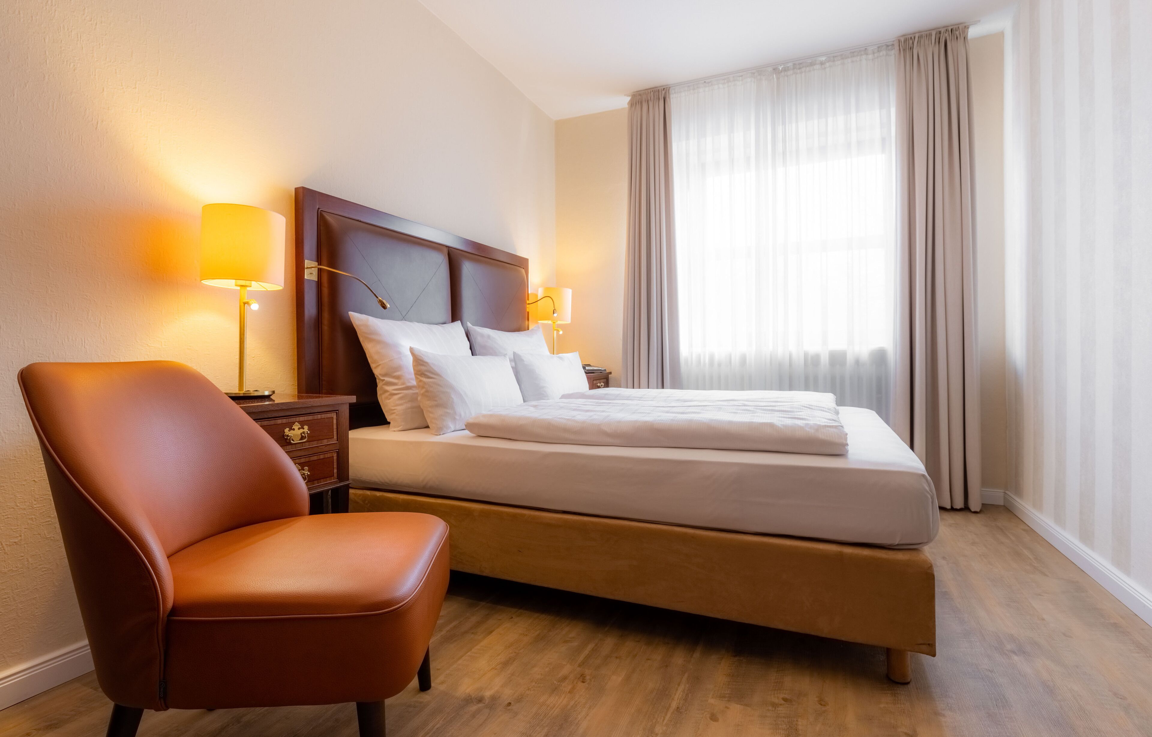 standard room | hypo-allergenic bedding, minibar, in-room safe, individually decorated