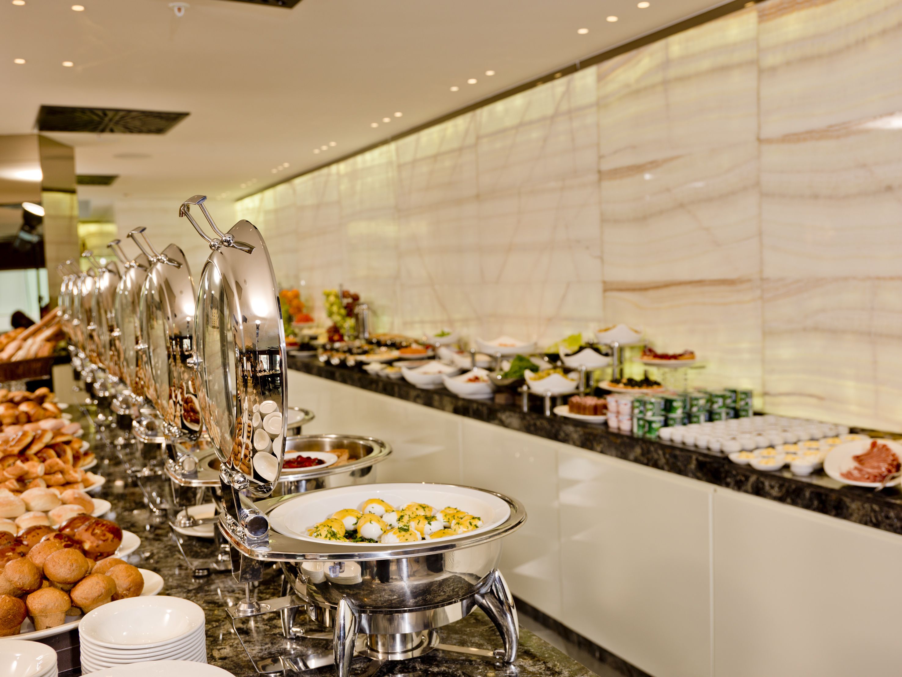 daily buffet breakfast (eur 20 per person)