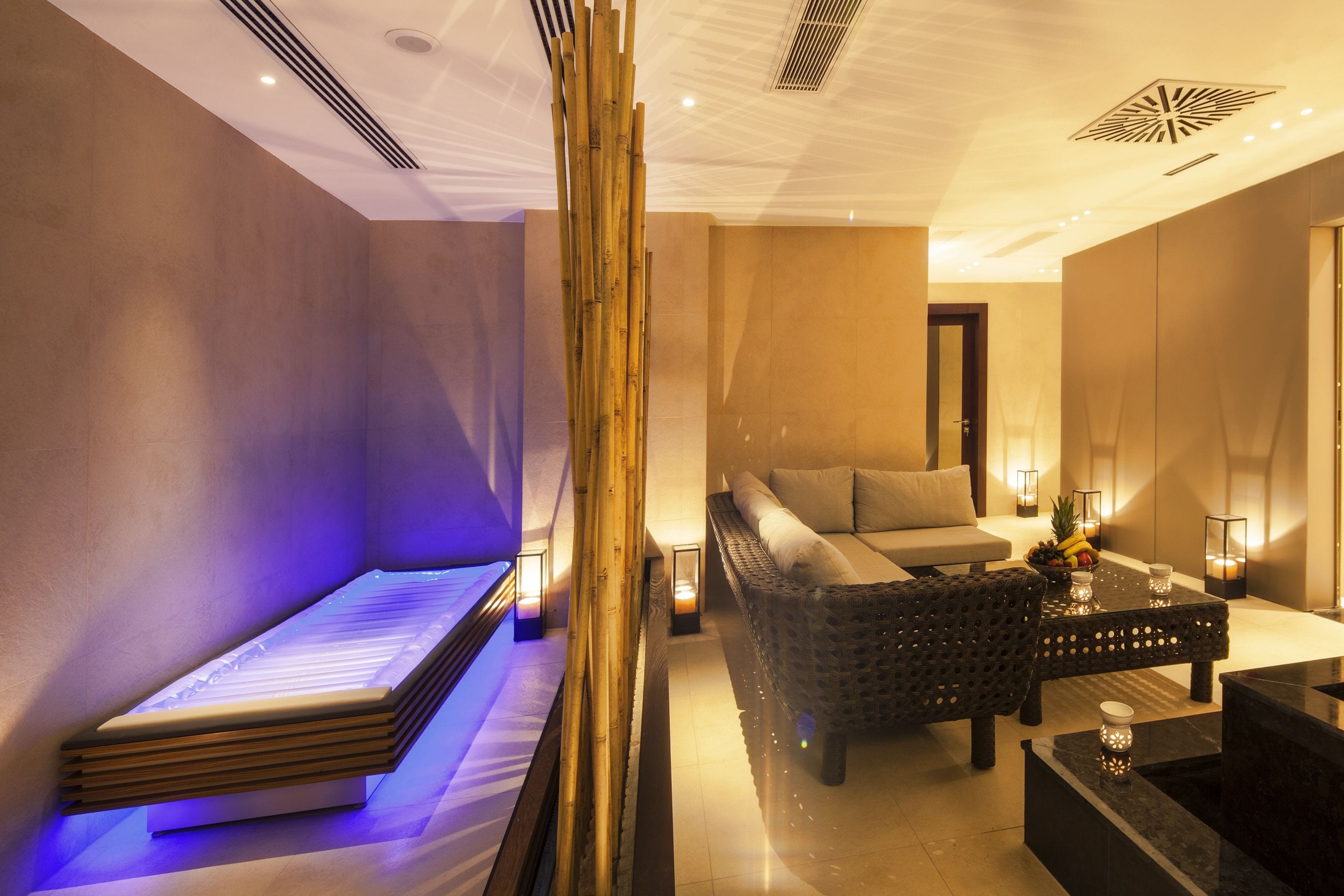 sauna, steam room, turkish bath/hammam, body treatments, aromatherapy