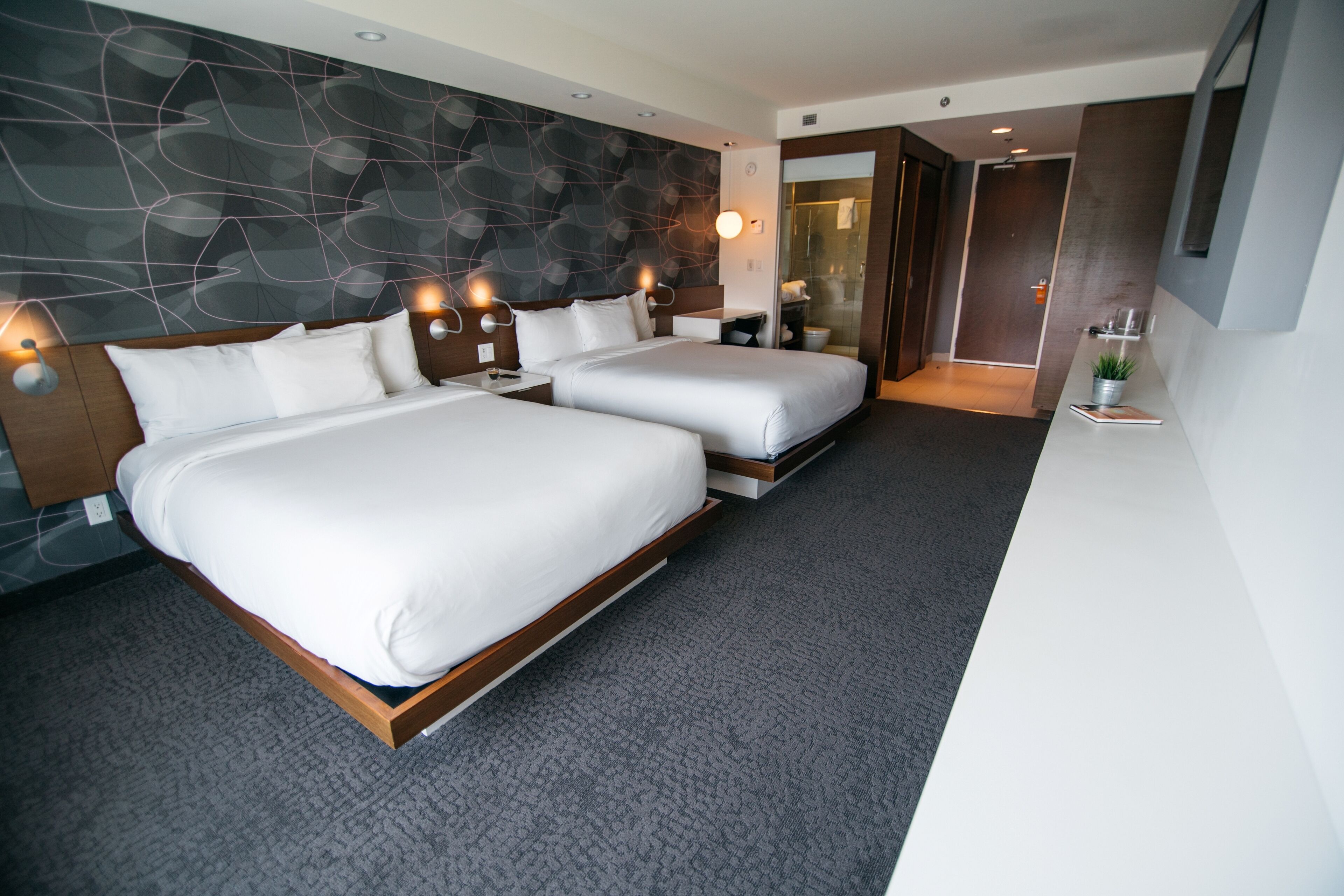 room, 2 queen beds, river view (upper floor) | premium bedding, pillow-top beds, minibar, in-room safe