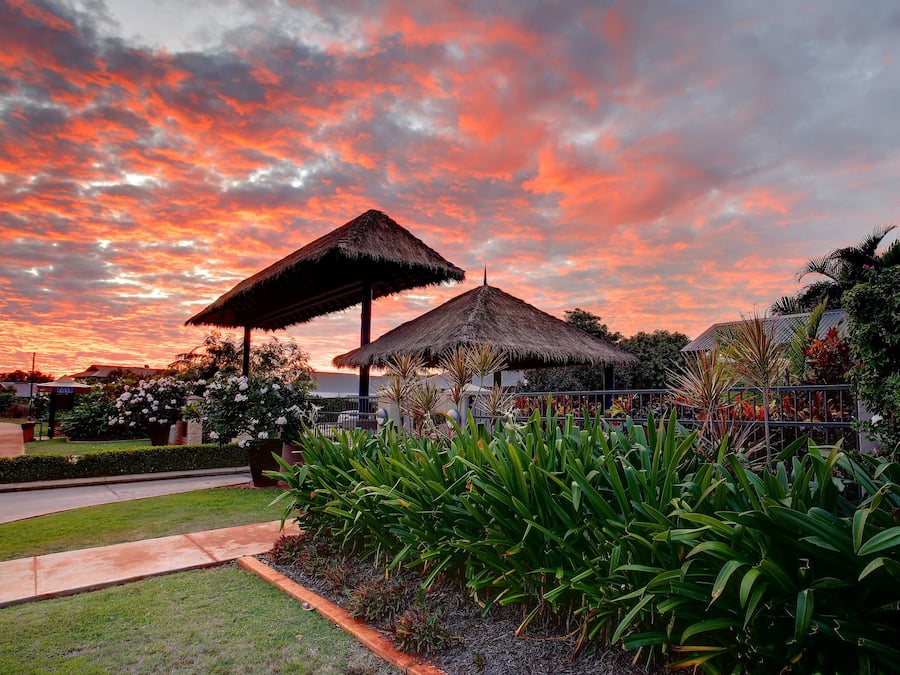 Voorkant van accommodatie