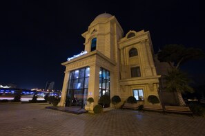Front of property - evening/night