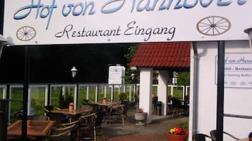 Entrada de la propiedad